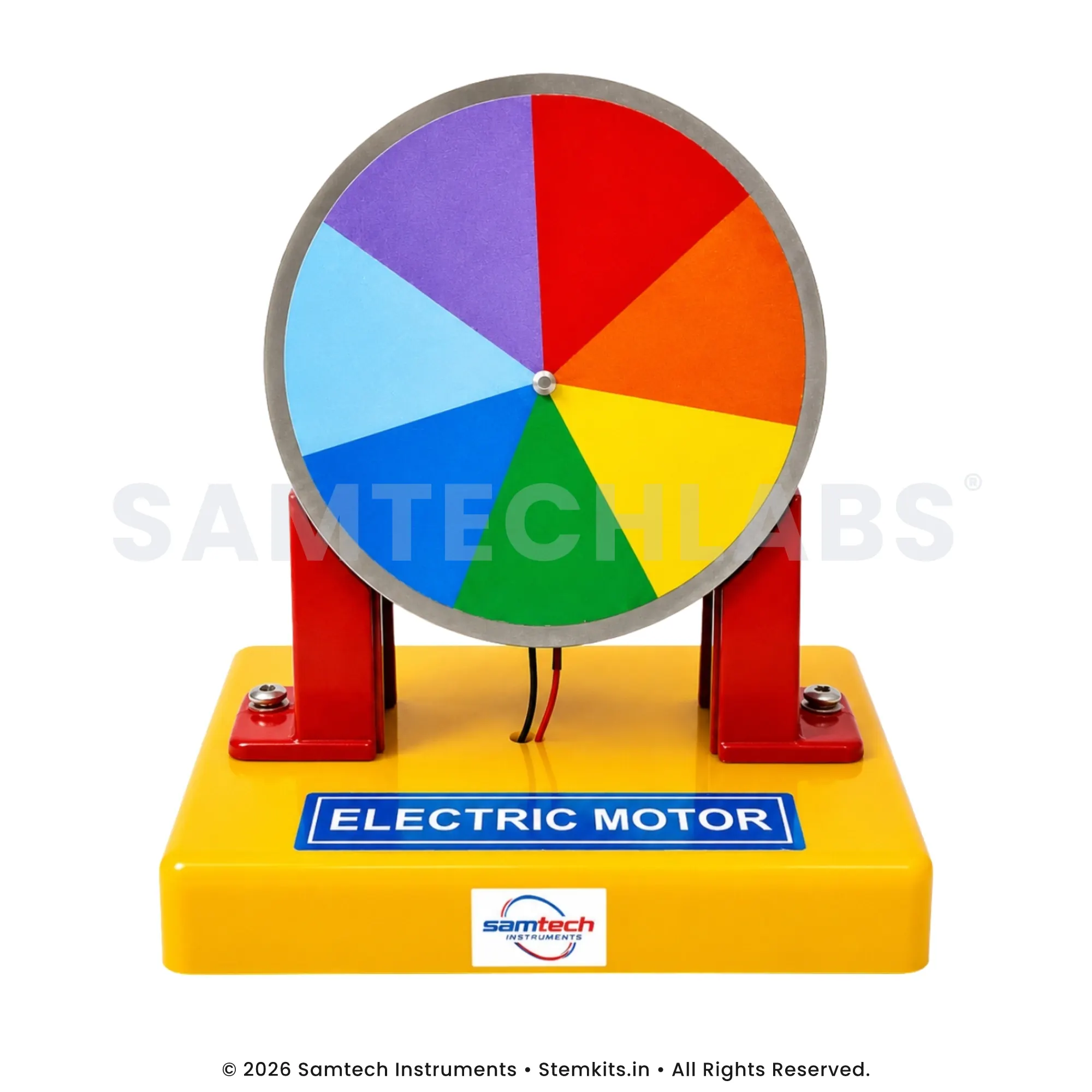 Electric motor working model for Class 10 magnetism and electricity