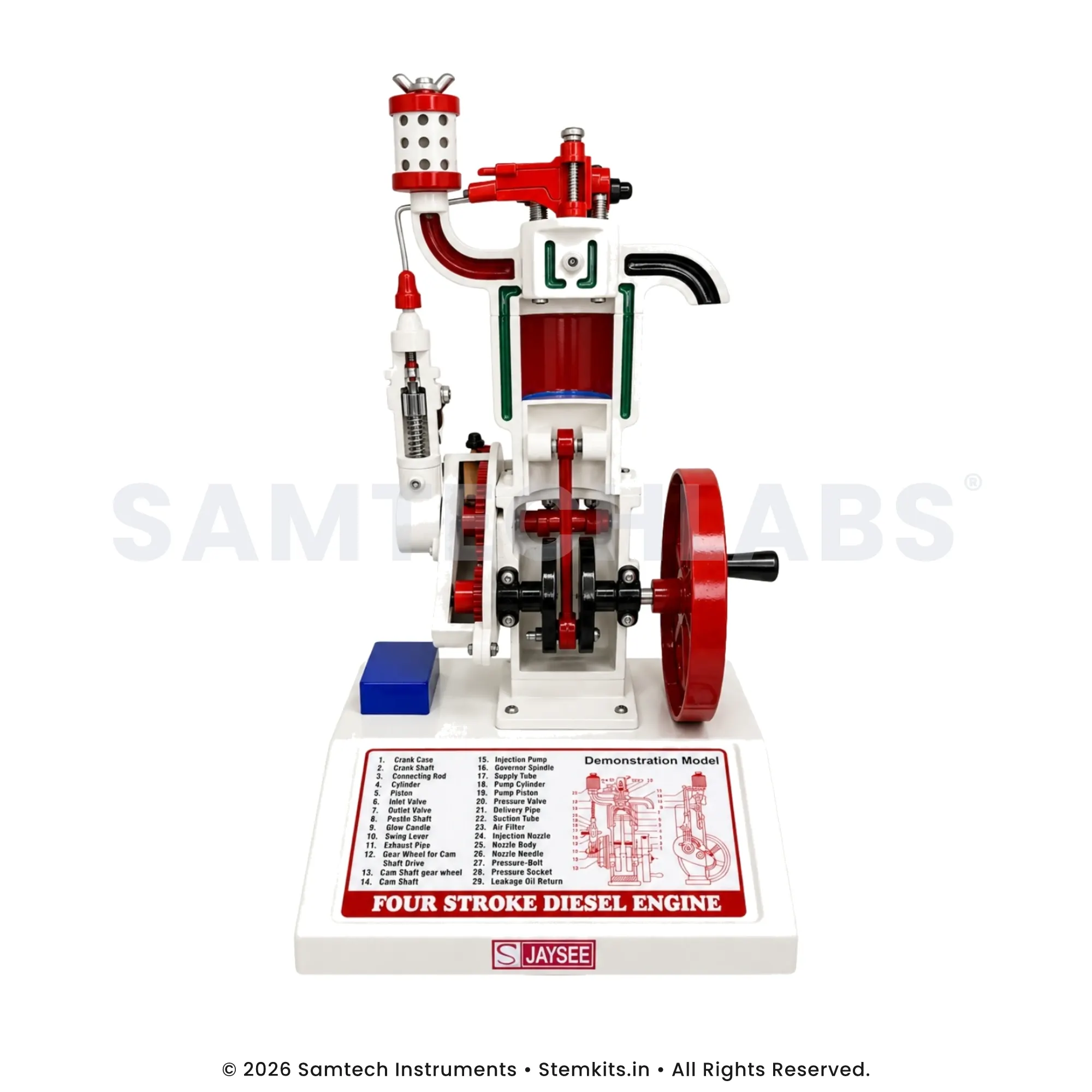 4 Stroke Diesel Engine Model manufacturer in India