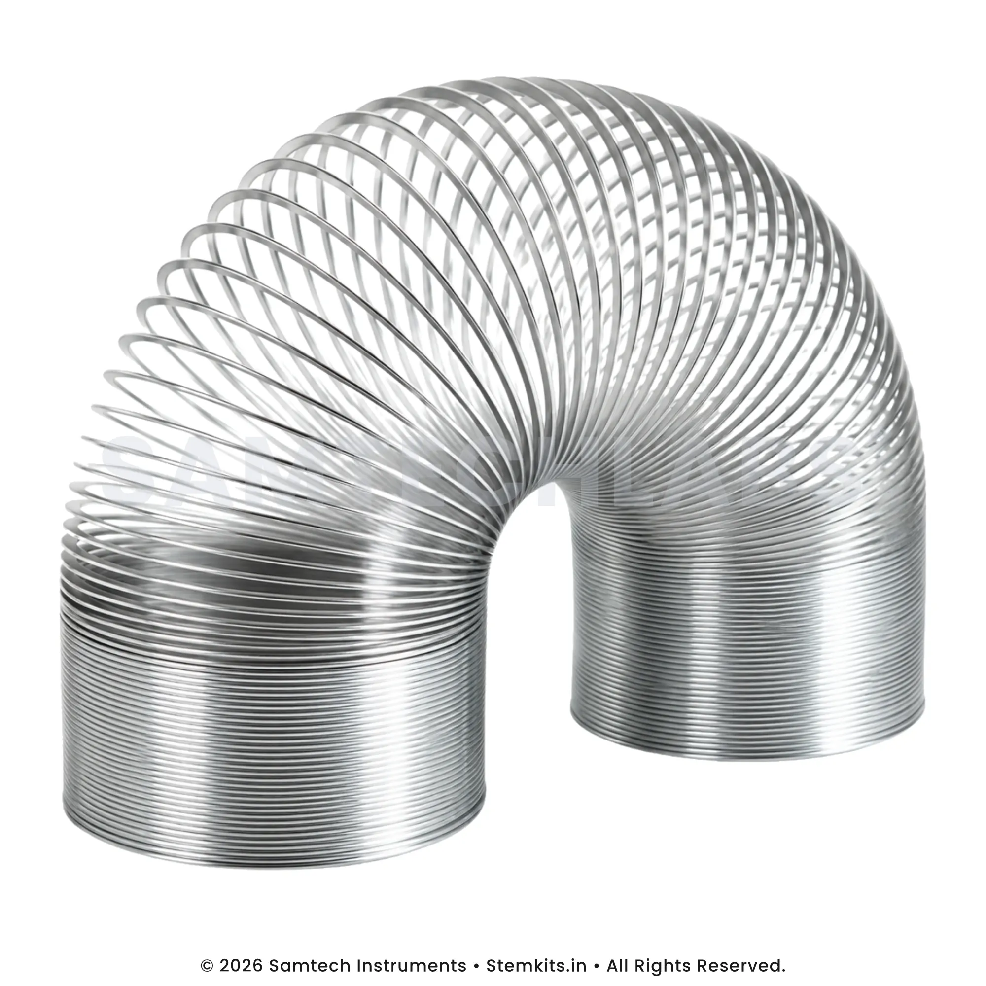 Slinky wave demonstration STEM kit for sound and waves