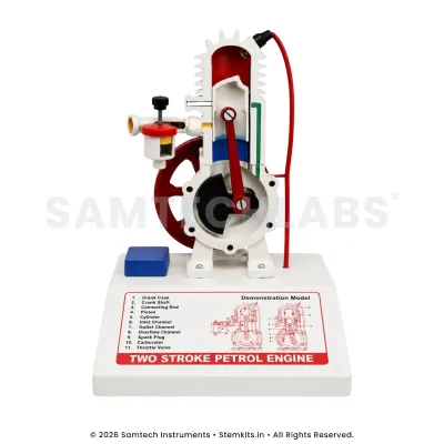 2 Stroke Petrol Engine Model