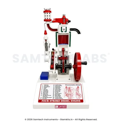 4 Stroke Diesel Engine Model