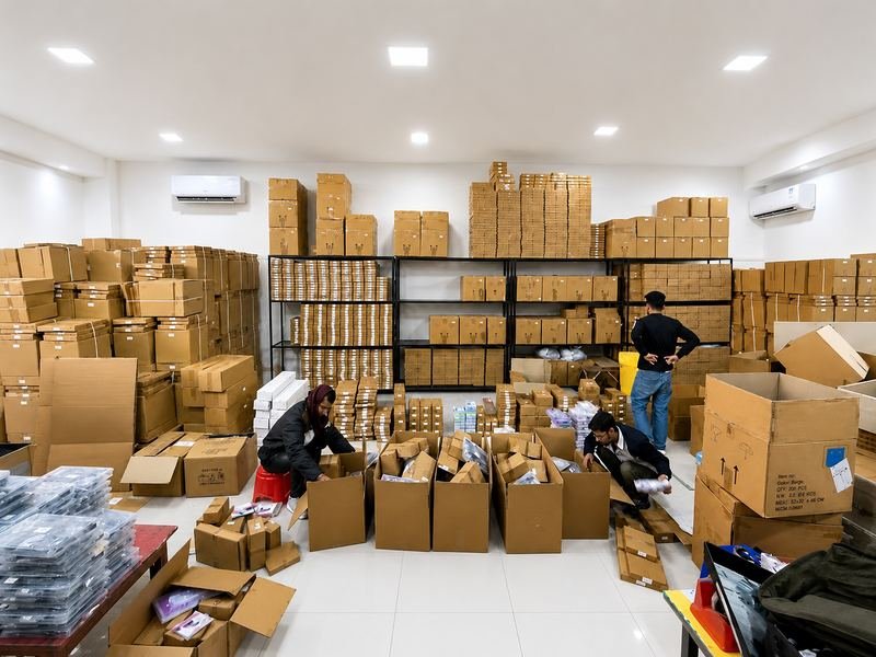 Samtech warehouse and dispatch
